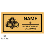 Redwing Admirals U18 AA Tier II Hockey 2026 Championship Black Standard Window Ring Box
