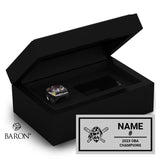 Port Lambton Pirates Baseball 2023 Championship Black Standard Window Ring Box