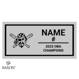 Port Lambton Pirates Baseball 2023 Championship Black Window Ring Box