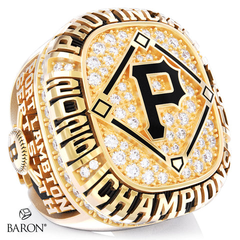 Port Lambton Pirates U16 Baseball 2026 Championship Ring - Design 1.2