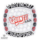 Quinte Red Devils U13 AAA Hockey 2026 Championship Ring - Design 1.1