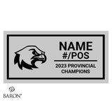 Quinte Skyhawks U14 Football 2023 Championship Black LED Ring Box