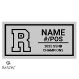 RHS Royals Football 2025 Championship Display Case