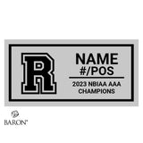 RHS Royals Football 2023 Championship Black Window Ring Box
