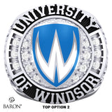 University of Windsor Ultimate Collection Ring - CJ02A - Design 1.4