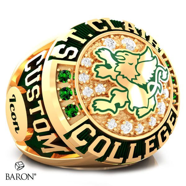 St. Clair College Ultimate Collection Ring - CJ02 - Design 2.3