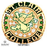 St. Clair College Ultimate Collection Ring - CJ02 - Design 2.3