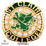 St. Clair College Ultimate Collection Ring - CJ02 - Design 2.3