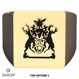 University of Windsor Square Signet Class Ring - 607 - Design 3.6