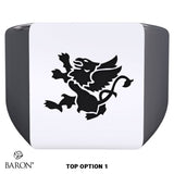 St. Clair College Square Signet Class Ring - 607 - Design 4.5