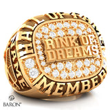 Rink of Dreams Cooperstown Hockey 2024 Championship Ring - Design 1.2