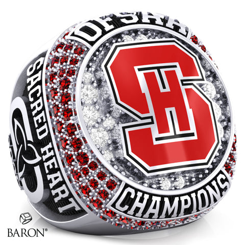 Sacred Heart Hockey OFSAA 2025 Championship Ring - Design 1.5