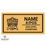 Sarnia Imperials Football 2025 Championship Display Case