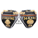 Sarnia Sturgeons U18 Football 2026 Championship Ring - Design 3.2 *DEPOSIT*