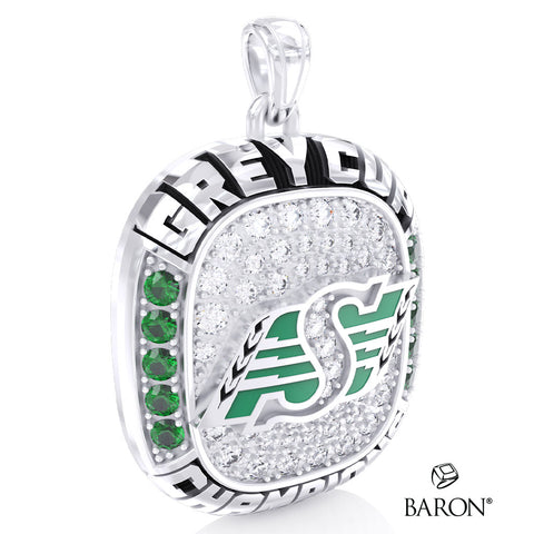 Saskatchewan Roughriders 2025 Fan Championship Ring Top Pendant - Design 2.9