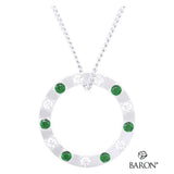 Saskatchewan Roughriders 2025 Fan Championship Circle Pendant - Design 4.4
