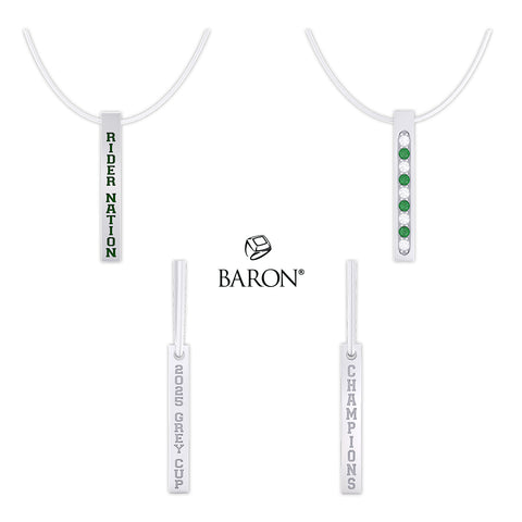 Saskatchewan Roughriders 2025 Fan Championship Bar Necklace - Design 5.2