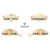 Saskatoon Hilltops Football 2025 Championship Ring Top Pendant - Design 1.8