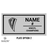 Saskatoon Valkyries Football 2023  Championship Black Window Ring Box