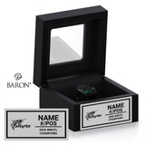 Saskatoon Valkyries Football 2026 Championship Black Window Ring Box