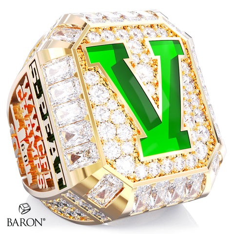 Saskatoon Valkyries Football 2025 Championship Ring - Design 3.5