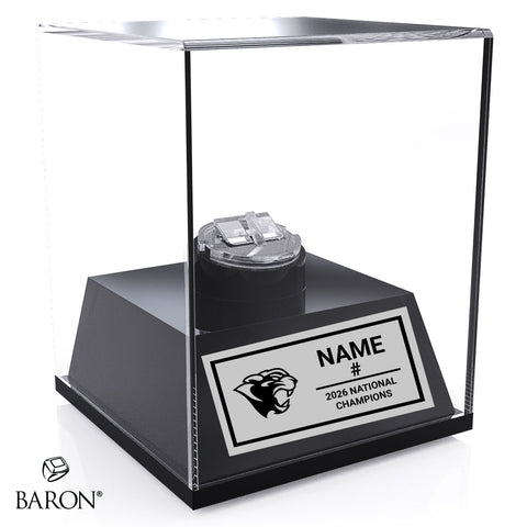 Sault College Hockey 2026 Championship Display Case