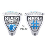 Sault College Hockey 2024 Championship Ring - Design 2.7