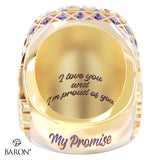Silky Sharks Cheer 2026 Championship Ring - Design 1.6