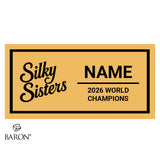 Silky Sharks Cheer 2026 Championship Black LED Ring Box