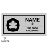 Simon Fraser University Lacrosse 2023 Championship Window Ring Box