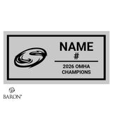 South Simcoe Storm U16AA Hockey 2026 Championship Black Window Ring Box