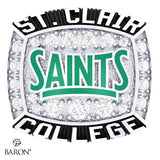 St. Clair College Athletic Ring - 800 Series (Medium) (Durilium/ Silver/ Two-Tone, 10kt White gold)