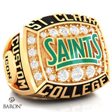 St. Clair College Athletic Ring - 800 (Small) (Gold Durilium, Two-Tone, 10kt Yellow gold)