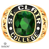 St. Clair College Exclusive Class Ring (Double Small) (Gold Durilium/10kt Yellow Gold)