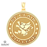 St. Clair College Round Pendant - Design 1.2-1.3