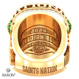 St. Clair Saints Football 2024 Championship Ring - Design 4.4