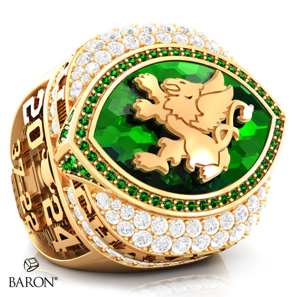 St. Clair Saints Football 2024 Championship Ring - Design 4.4