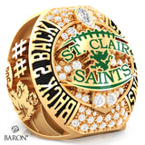 St. Clair Saints Football 2023 Championship Ring - Design 1.2