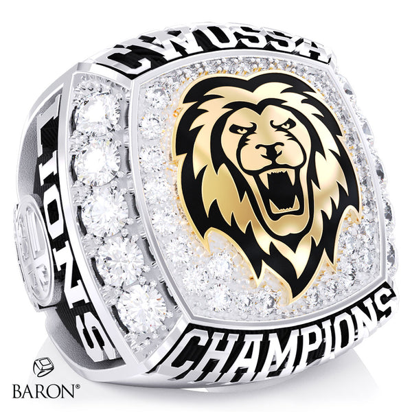 St. James Catholic High School Football 2025 Championship Ring - Design 1.2 *50% BALANCE*