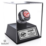 St. John’s Jr. Caps Hockey 2026 Championship Display Case