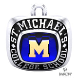 St. Michael's College School - Ring Top Pendant (Encrusted) D1.5-1.3