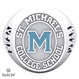 St. Michael's College School - Classic Signet Ring (M Logo) D1.6