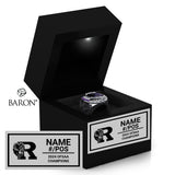 St. Roch CSS Football 2024 Championship Black LED Ring Box