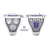 St. Roch CSS Football 2024 Championship Ring - Design 5.7 *BALANCE*