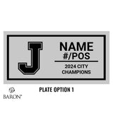 St Joseph's Jaguars Football 2024 Championship Black Window Ring Box