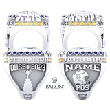 St Joseph's Jaguars Football 2024 Championship Ring - Design 1.7