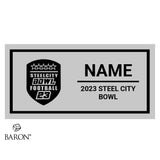 Steel City Bowl Football 2023 Championship Black Standard Window Ring Box