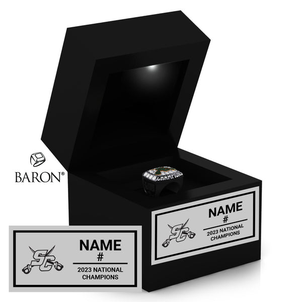 Stoney Creek Sabres Esso Cup 2023 Championship LED Ring Box