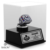 Stratford Warriors U18A OHF Hockey 2025 Championship Display Case