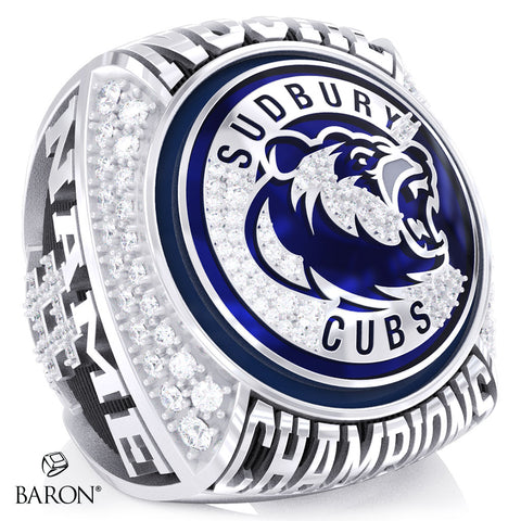 Sudbury Cubs Hockey 2026 Championship Ring - Design 1.3